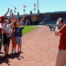 SF Giants On Field